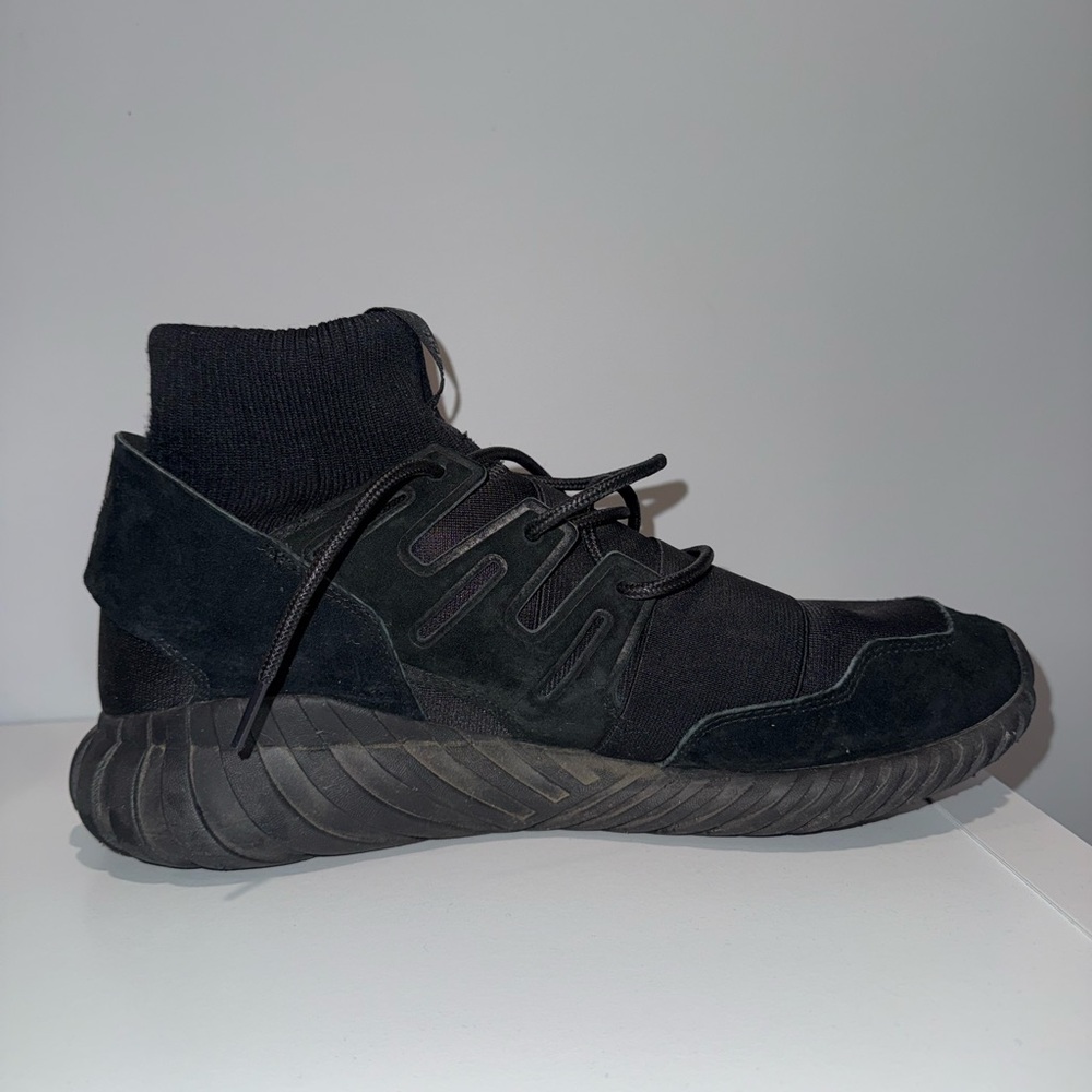 Adidas Tubular Doom "Triple Black" Size 12 - Picture 5 of 8